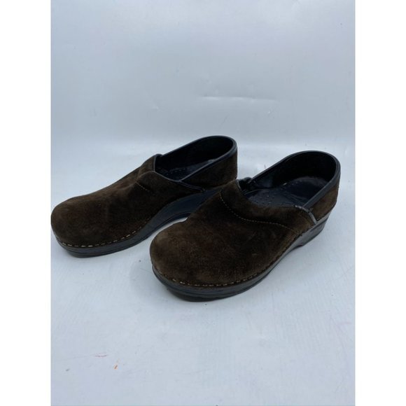Dansko Brown Black Unisex Mules/Clogs Size 36/6 - Picture 3 of 8